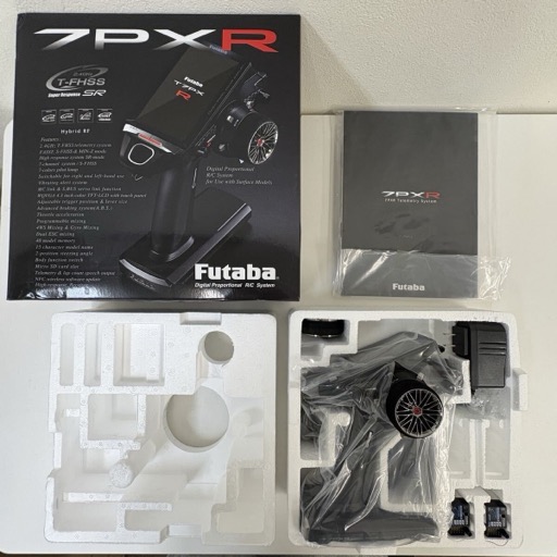 Futaba 7PXR 2.4GHz SRトリプルレシーバーセット ハイエンド送信機