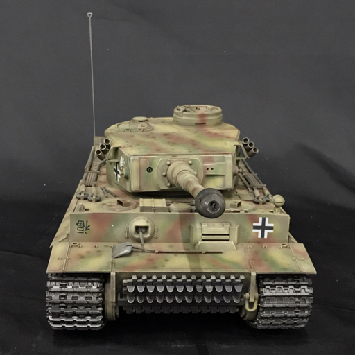タミヤ 1/16 ドイツ重戦車 タイガーI 初期生産型 フルオペレーションセット 4chプロポ付き 組立品