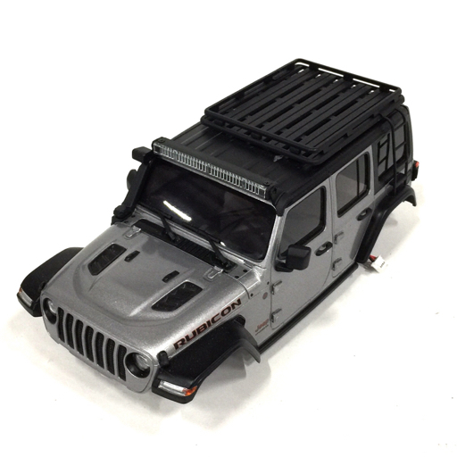 ジープ ミニッツ4×4 ルビコン ラジコンカー 京商 KT 531P プロポ まとめて　ビレットシルバーメタリック