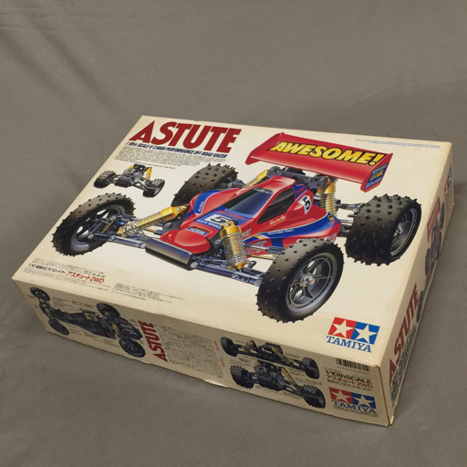 タミヤ 1/10 アスチュート2WD ラジコン オフロードカー 未組立 保存箱つき