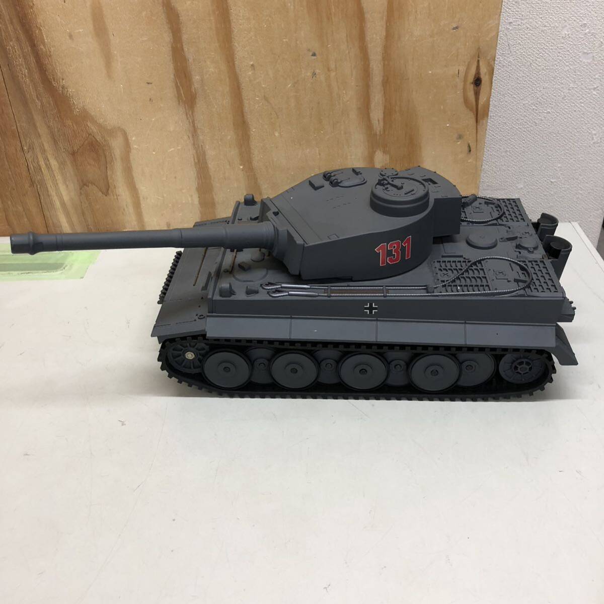 タミヤ 1/16 ドイツ重戦車 タイガーI 初期生産型 フルオペレーションセット 4chプロポ付き 組立品